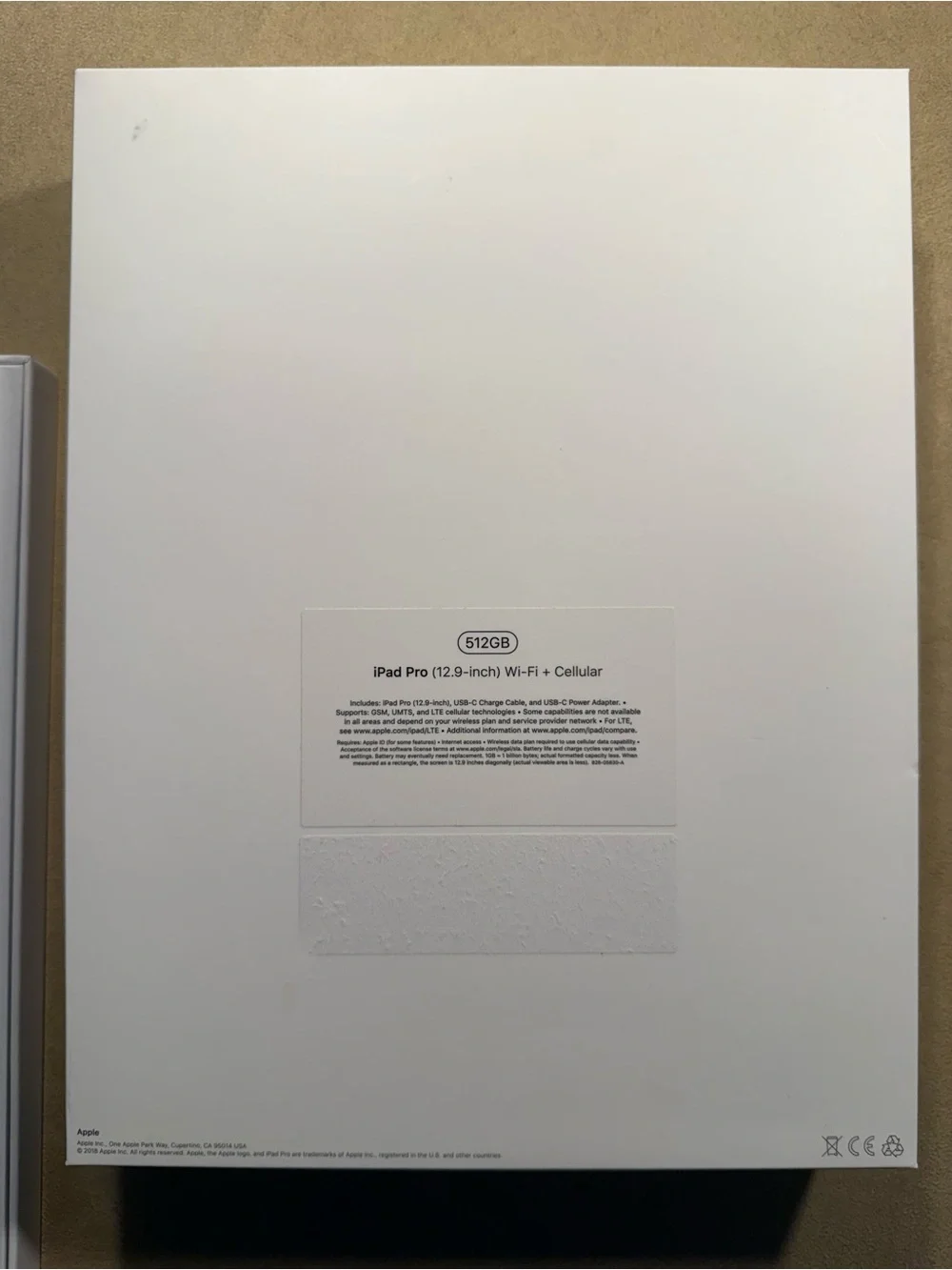 Apple iPad Pro 12.9-inch (3rd generation) 512 GB Wi-Fi + Cellular
